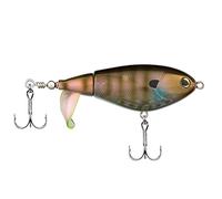 Berkley Choppo Topwater Señuelo de Pesca - Cebo de hélice fácil de Usar para lubinas y Peces Depredadores, CREA la máxima perturbación y Ruido en la Superficie - 7.5cm / Ghost Bluegill
