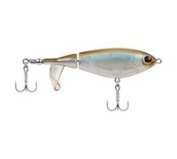 Berkley Choppo Topwater Señuelo de Pesca - Cebo de hélice fácil de Usar para lubinas y Peces Depredadores, CREA la máxima perturbación y Ruido en la Superficie - 9cm Ghost
