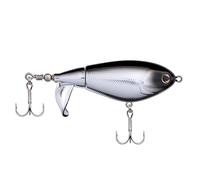 Berkley Choppo Topwater Señuelo para Pesca en Superficie | Señuelo fácil de Usar para Peces Depredadores | CREA la máxima perturbación y Ruido en la Superficie | 7,5 cm | 14 g | Negro