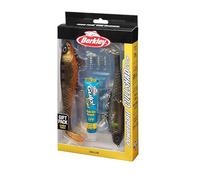 Berkley Cullshad Softbait Set de Regalo de señuelos de Pesca 20 cm | 2 Colores limitados | Incluye Gulp! Gel y plomos Nail | Set de cebos para Pesca de Depredadores