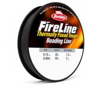 Berkley Fireline Hilo Nylon Transparente | Hilo para Hacer Pulseras Y Collares | Hilo Invisible para Manualidades Y Perlas | Alambre Fino Resistente para Colgar Decoraciones | 0.10mm | 45 m