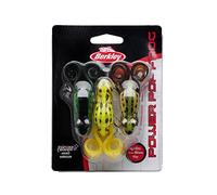 Berkley Frenzy Power Pop Frog-Figura de Rana Cebo Duro, Unisex Adulto, Varios, 60 mm