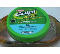 Berkley GAOE8-NEL Gulp Alive 8" Anguila Natural