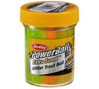 Berkley Glitter Trout Bait, Atrayente de Pesca, Arco Iris (Arc-en-ciel), 2 x 50 g