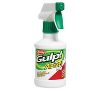 Berkley Gulp! Alive! Saltwater Attractant - Potente Aroma de Pesca en Spray para Peces Predadores de Agua Salada - Mejora el Rendimiento de los Cebos Blandos, Duros y Vivos, Botella 8 oz Spray, Gamba