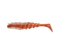 Berkley Gulp! Nemesis Prawn Paddle Tail; Señuelo de Pesca en Agua Salada para Depredadores; máxima dispersión del Olor para Pesca Desde embarcación y Orilla, 10cm, Nuclear Chicken