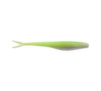 Berkley Gulp! Saltwater Jerk Shad - Cebo de Pesca para Agua Salada, Cromo Lima, 6 Pulgadas, dispersión Extrema de Aroma, Perfil Realista de pez Cebo, Ideal para pez Rojo, platija, róbalo y más