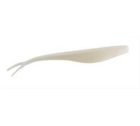 Berkley Gulp Saltwater Jerk Shad; señuelo de plástico Blando para Pescadores de Depredadores de Agua Salada; Cebo perfumado para lubina, gallineta nórdica, róbalo y más13 cm, Blanco Perla