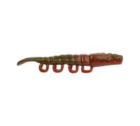 Berkley Gulp Saltwater Turbo Shrimp; Señuelo de Pesca para Depredadores de Agua Salada; Imitación Realista de gamba y dispersión de Olor; Recuperación rápida o Lenta, 10cm, gamba muda