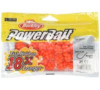 BERKLEY Pbbec-fo PowerBait Trucha/Steelhead Huevos Clusters Naranja Fluorescente, Unisex, (25 Count)