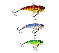 Berkley Power Blade Metal Fishing Lure 3 Pack, optimo para Pescadores de Perca, Lucio, lucioperca, cacho, Trucha y más, Un señuelo Fino diseñado para traer picadas, variadas