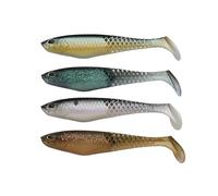 Berkley PowerBait® Cullshad Soft Bait | Señuelo de Pesca de acción Realista | Señuelo versátil para Depredadores como el Lucio, la lucioperca, la Trucha y la Perca | 12,5 m | 16,8 | Mixpack Darkwater