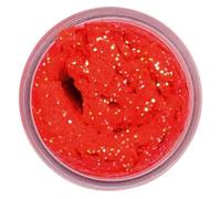 Berkley Powerbait Natural Aroma Troutbait Huevo de salmón Rojo Glitter