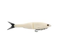 Berkley PowerBait Nessie Glide Bait, Crudo, 7 Pulgadas, Aroma y Sabor irresistibles, Ideal para Pesca de lubina, Equipado con Anzuelo Fusion19
