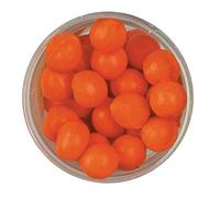 Berkley PowerBait Power Eggs - Cebo Magnum flotante, para pesca, naranja fluorescente, aroma a ajo, tarro pequeño de 14,2 g