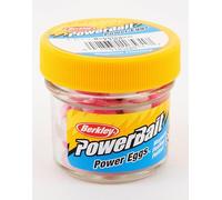 Berkley PowerBait Power Eggs Floating Magnum Fishing Soft Bait, Bubblegum - Original Scent, Tarro pequeño de 0,5 oz