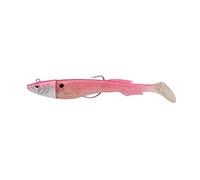Berkley PowerBait Power Sardina, Gancho de Pesca, señuelos Suaves, Pesca de mar, Cebo Suave de Agua Salada, señuelo de Cola de Remo para lubina, abadejo, Bacalao, Anguila, Ling y Wrasse, Rosa