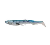 Berkley PowerBait Power Sardine; Señuelo de plástico Blando para Pescadores de Agua Salada; Pesca Desde embarcación y Orilla con acción Intermitente y Cuerpo de Repuesto, 12cm, Caballa Real