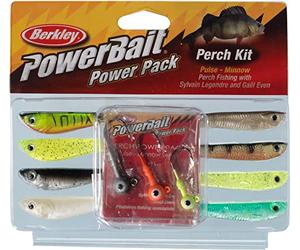 Berkley PowerBait Pro Pack Perch Minnow; Predator Fishing Soft Bait Set for Anglers; Realistic Minnows & Pulse Shads for Jigging & Spinning, Variado, Surtido