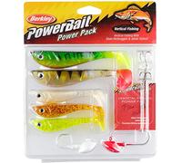 Berkley PowerBait Pro Pack Vertical Fishing; Kit de señuelos Predator para Pescadores Vertical Jigging; Incluye señuelos Blandos, Stingers y Jigheads para Grandes Peces, Variados, Surtidos