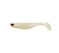 Berkley PowerBait Ripple Shad - Cebo de Pesca, Blanco Perla, 8 cm, Aroma y Sabor irresistibles, Perfil Realista, acción de natación única, Ideal para lubina, lucioperca y más