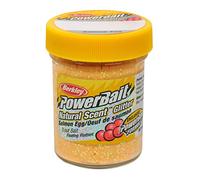 Berkley - PowerBait, señuelo natural con purpurina para pescar trucha - BGTSSMP2, Huevo salmón, Color melocotón y salmón