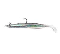 Berkley Powerbait, Señuelos de anguilón montados, Pack de 4, Negro, 12 cm/Pack de 4