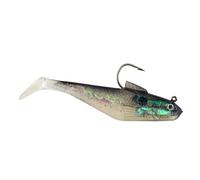 Berkley PowerBait - Sombra de natación preaparejada, Color Plateado, 3 Pulgadas (5 Unidades)