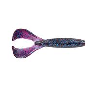 Berkley Powerbait The Boss Grub - Señuelo Suave de Pesca, motas Azules, 3 Pulgadas
