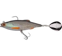 Berkley Pulse Flash Señuelo Blando Realista | Cola de Paleta para Lucio, Perca, lucioperca y lubina | Lámina Brillante para Mayor atracción | para Depredadores de Agua Dulce | 14 cm, Bleak