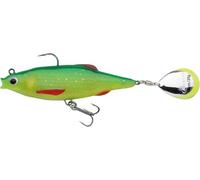 Berkley Pulse Flash Señuelo Blando Realista | Cola de Paleta para Lucio, Perca, lucioperca y lubina | Lámina Brillante para Mayor atracción | para Depredadores de Agua Dulce | 17 cm, Firetiger