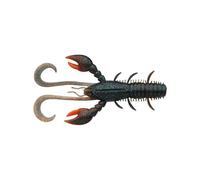 Berkley Pulse Realistic Craw; señuelo de plástico Blando para la Pesca de Depredadores de Agua Dulce; Texas Rig, Carolina Rig, Cheb Rig, Ned Rig & Jighead, 7cm, Dark Cray UV