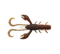 Berkley Pulse Realistic Craw; Señuelo de plástico Blando Tipo Cangrejo de río para la Pesca de Depredadores de Agua Dulce; Texas Rig, Carolina Rig, Cheb Rig, Ned Rig & Jighead, 7cm, marrón Naranja UV