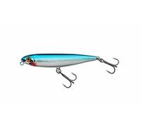 Berkley Pulse Slurp Surface Lure | Señuelo de Superficie para Lucio, Perca, lucioperca y Trucha | Acción Walk-The-Dog | para la Pesca de Depredadores en Agua Dulce y Salada | 8,5 cm, Azul Flash