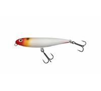 Berkley Pulse Slurp Surface Lure | Señuelo de Superficie para Lucio, Perca, lucioperca y Trucha | Acción Walk-The-Dog | para la Pesca de Depredadores en Agua Dulce y Salada | 6,5 cm, Cabeza roja