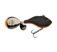 Berkley Pulse Spintail XL | Señuelo Giratorio de múltiples Especies para Lucio, lucioperca y Perca Grande | Giratorio con Cola vibratoria |Pesca de Depredadores en Agua Dulce | 8 cm, Firetiger