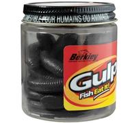 Berkley Señuelos Spinning Gulp! Alive Nightcrawler 15 cm Black