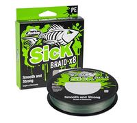 Berkley Sick Braid Línea Trenzada, Unisex, Verde (Moss Green), 0.12mm | 11.2kg | 24lb | 150m | 165yd