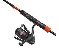 Berkley URBN II Dropshooter Combo, Caña de Pescar y Carrete Combo, Señuelo de Pesca Spinning Combo, Predator Pesca,Lucio/Perca/Zander, Unisex, Negro, 2.4m, 5-25g