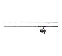 Berkley URBN II Finesse Combo, Combo Caña y Carrete, Combo Spinning Pesca con Señuelo, Pesca de Depredadores,Lucio/Perca/Zander, Unisex, Negro, 2m, 3-14g