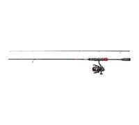 Berkley URBN II Jigger Combo, Combo Caña y Carrete, Combo Spinning Pesca con Señuelo, Pesca de Depredadores,Lucio/Perca/Zander, Unisex, Negro, 2.1m, 5-21g
