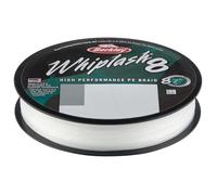 Berkley Whiplash 8 Braided Fishing Line - Ultra-Strong, 100% PE Fiber, 8-Carrier Braid for Superior Casting & Abrasion Resistance Freshwater & Saltwater, Crystal 0.008in|0.20mm 61lb|27.7kg 164yd|150m