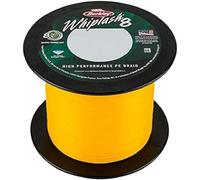 Berkley Whiplash 8 - Línea de Pesca Trenzada 100% Dyneema 8 hebras para Pesca de Agua Salada y Agua Dulce