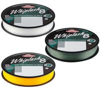 Berkley Whiplash8, Línea de Pesca, Superline, Pesca de Depredadores, Lucio, Perca, Zander, Trucha, Unisex, Amarillo, 0.08mm, 12.9 kg, 28 LB, 165 yd