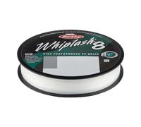 Berkley Whiplash8, Línea de Pesca, Superline, Pesca de Depredadores, Lucio, Perca, Zander, Trucha, Unisex, Cristal, 0.14mm, 19.2 kg, 42 LB, 330 yd