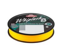 Berkley Whiplash8, Sedal, Superline, Pesca de Depredadores, Lucio, Perca, Zander, Trucha, Unisex, Amarillo, 0.14mm, 19.2 kg, 42 LB, 330 yd