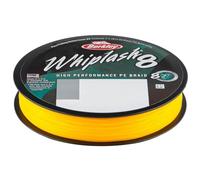 Berkley Whiplash8, Sedal, Superline, Pesca de Depredadores, Lucio, Perca, Zander, Trucha, Unisex, Amarillo, 0.06mm, 10.7 kg, 23 LB, 165 yd