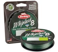 Berkley Whiplash8, Sedal, Superline, Pesca de Depredadores, Lucio, Perca, Zander, Trucha, Unisex, Verde Musgo, 0.28mm, 47.1 kg, 104 LB, 295 yd