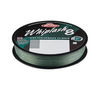 Berkley Whiplash8, Sedal, Superline, Pesca de Depredadores, Lucio, Perca, Zander, Trucha, Unisex, Verde Musgo, 0.25mm, 40 kg, 88 LB, 165 yd
