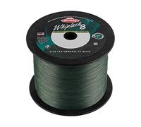 Berkley Whiplash8, Sedal, Superline, Pesca de Depredadores, Lucio, Perca, Zander, Trucha, Unisex, Verde Musgo, 0,3mm, 71,6 kg, 158 LB, 2188 yd